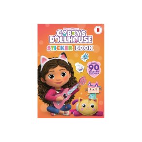 Gabby's Dollhouse Klistermrke og malebog 